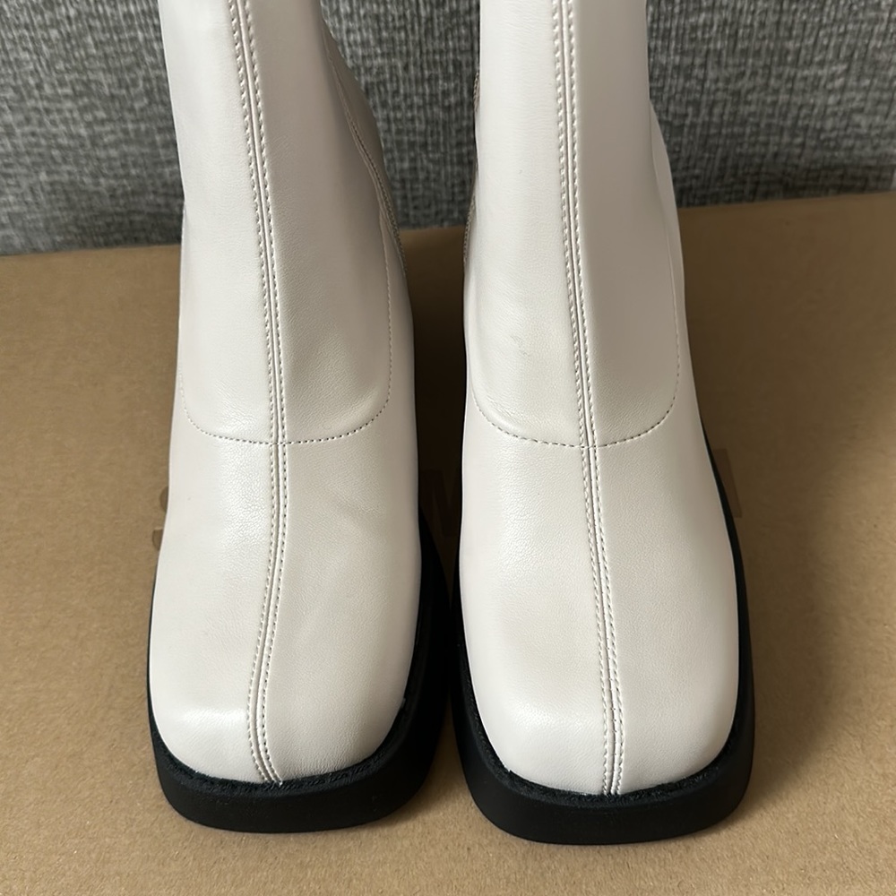 Steve Madden Klayton Bone Boots size 7.5 - Picture 4 of 4